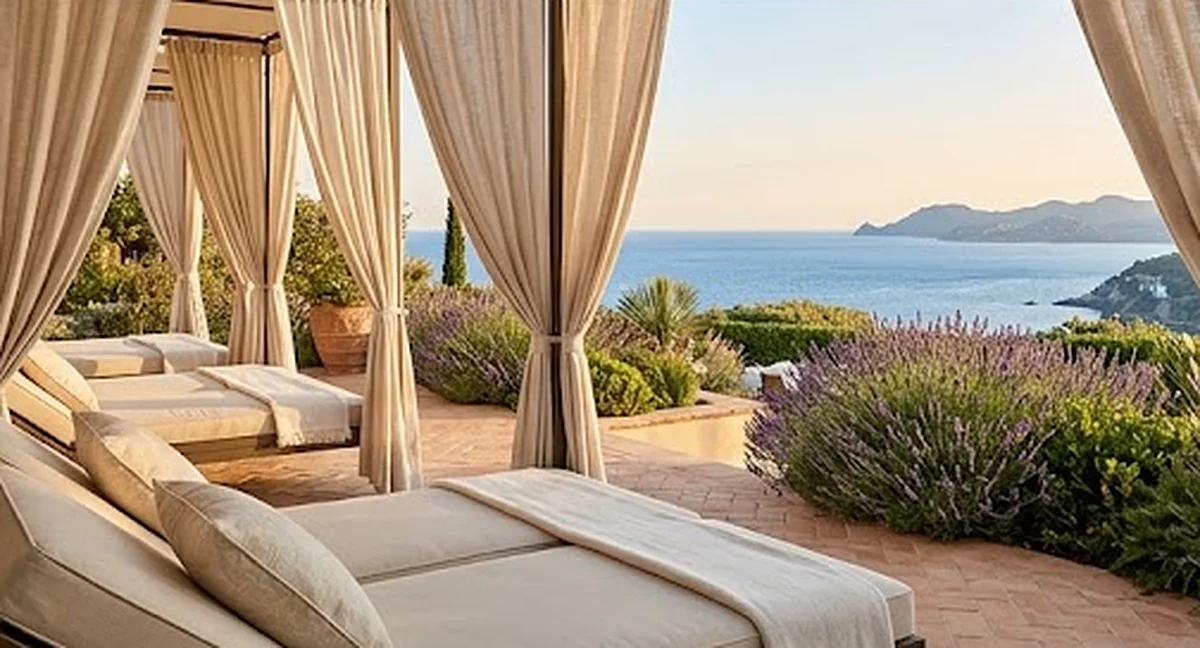 Terrasse de repos